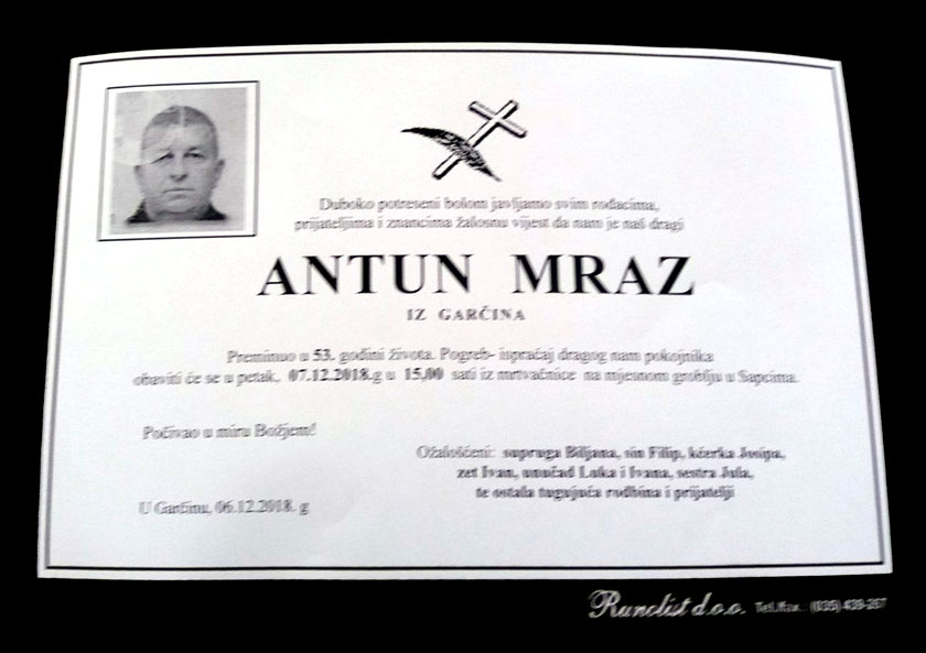 Mraz Antun